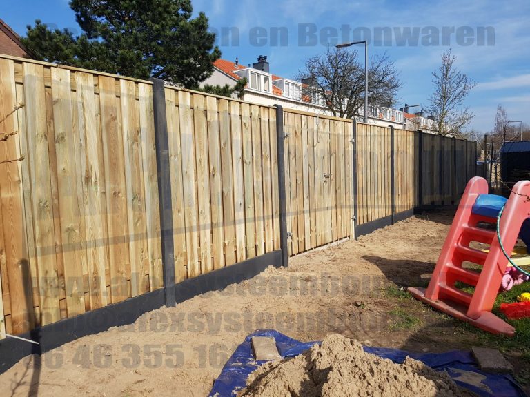 Dubbele poort met grenen hout 2x 100cm breed