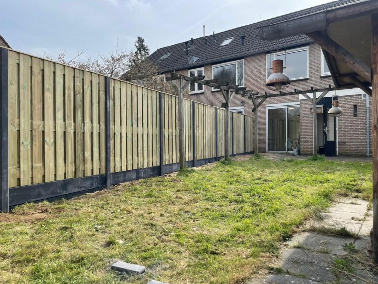 21 planks tuinschermen met extra middenplank